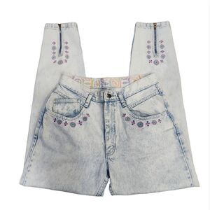 Vintage Lee Embroidered Jeans